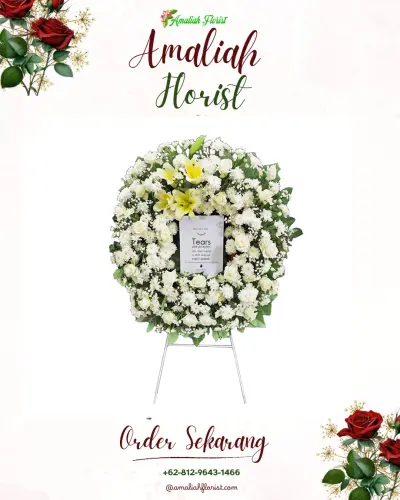 Krans Bunga Duka Cita palanyar